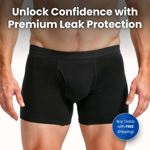 GuardPro® Ultra-Absorbent Boxer Briefs [Total Leak Protection]